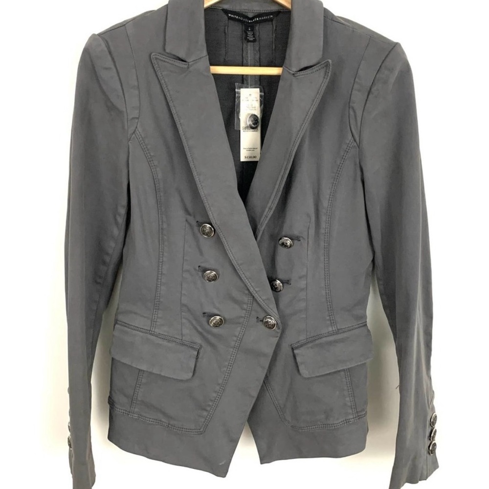 White House Black Market Casual Trophy Jacket Blazer Women Size 4